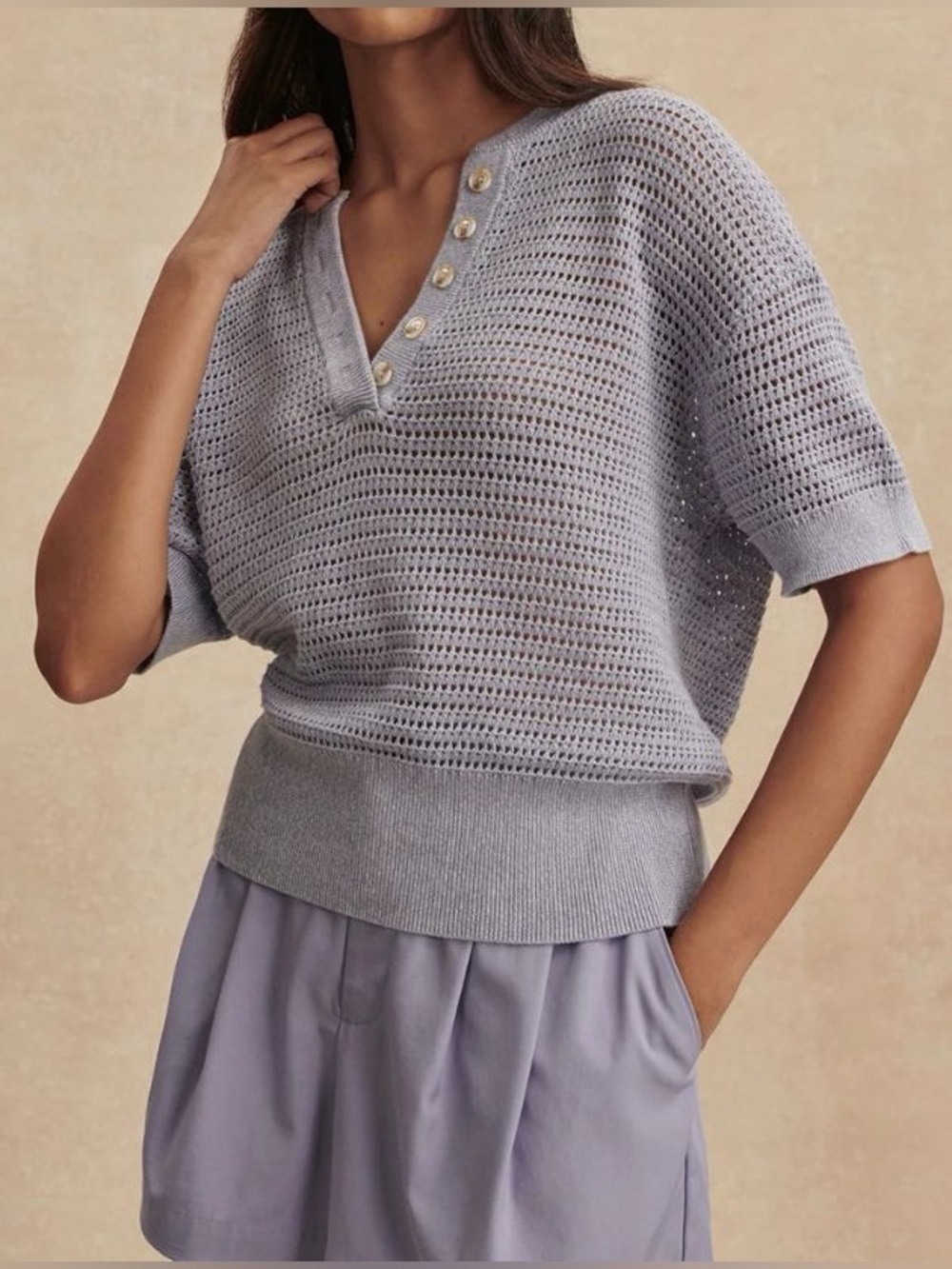 VARLEY Callie Knit Top